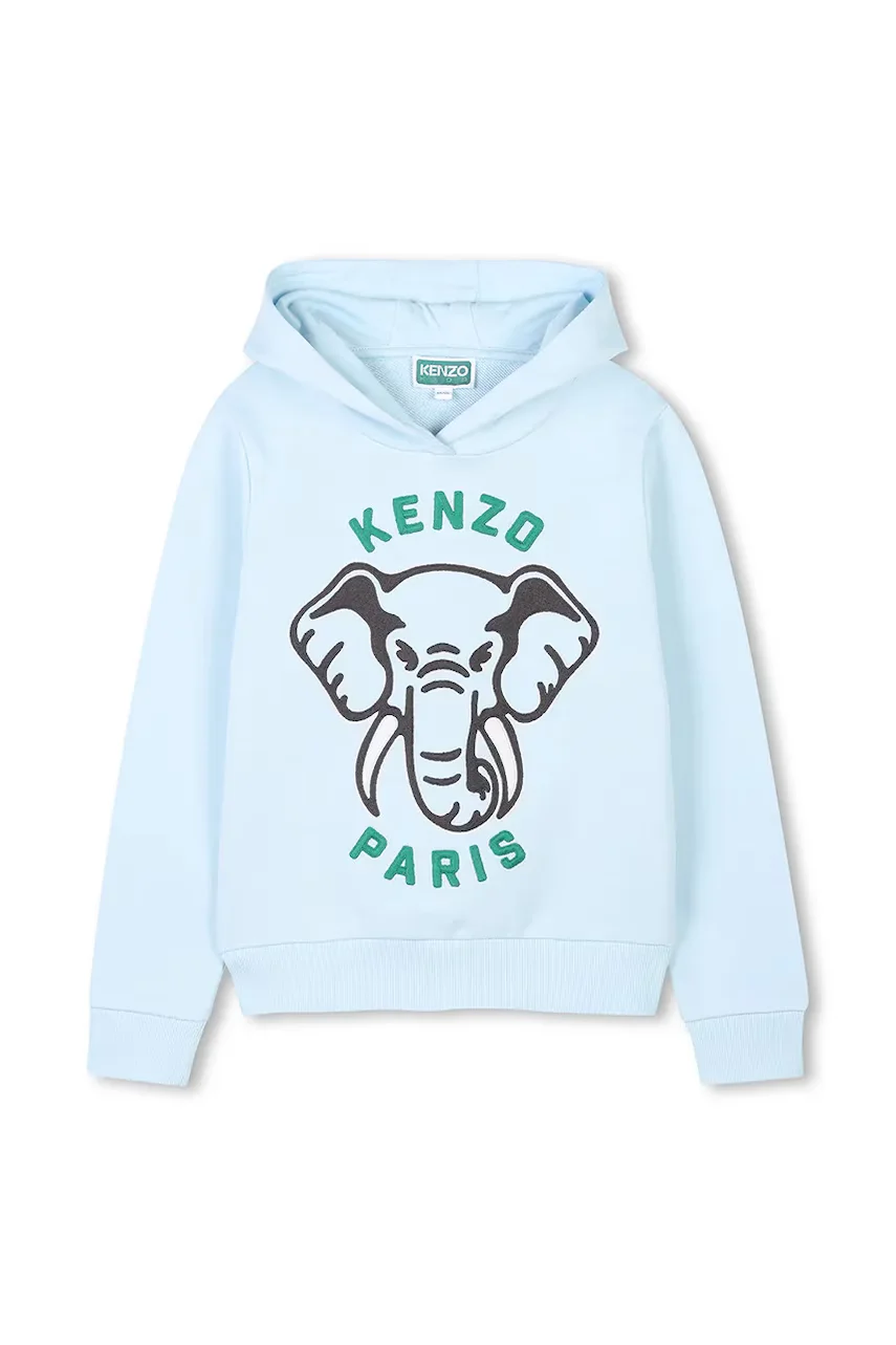 Kenzo Kids Детски памучен суичър