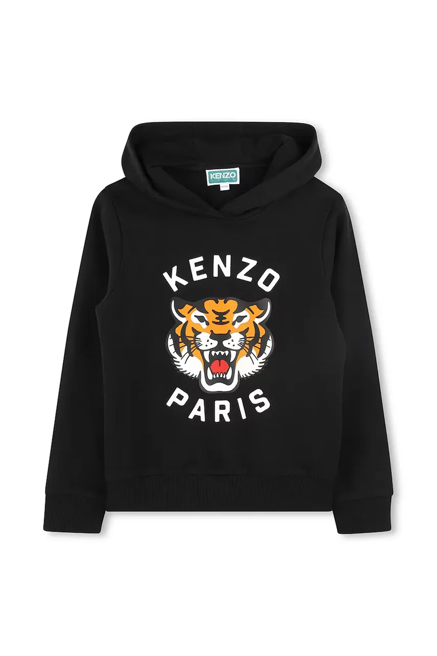 Kenzo Kids Детски памучен суичър