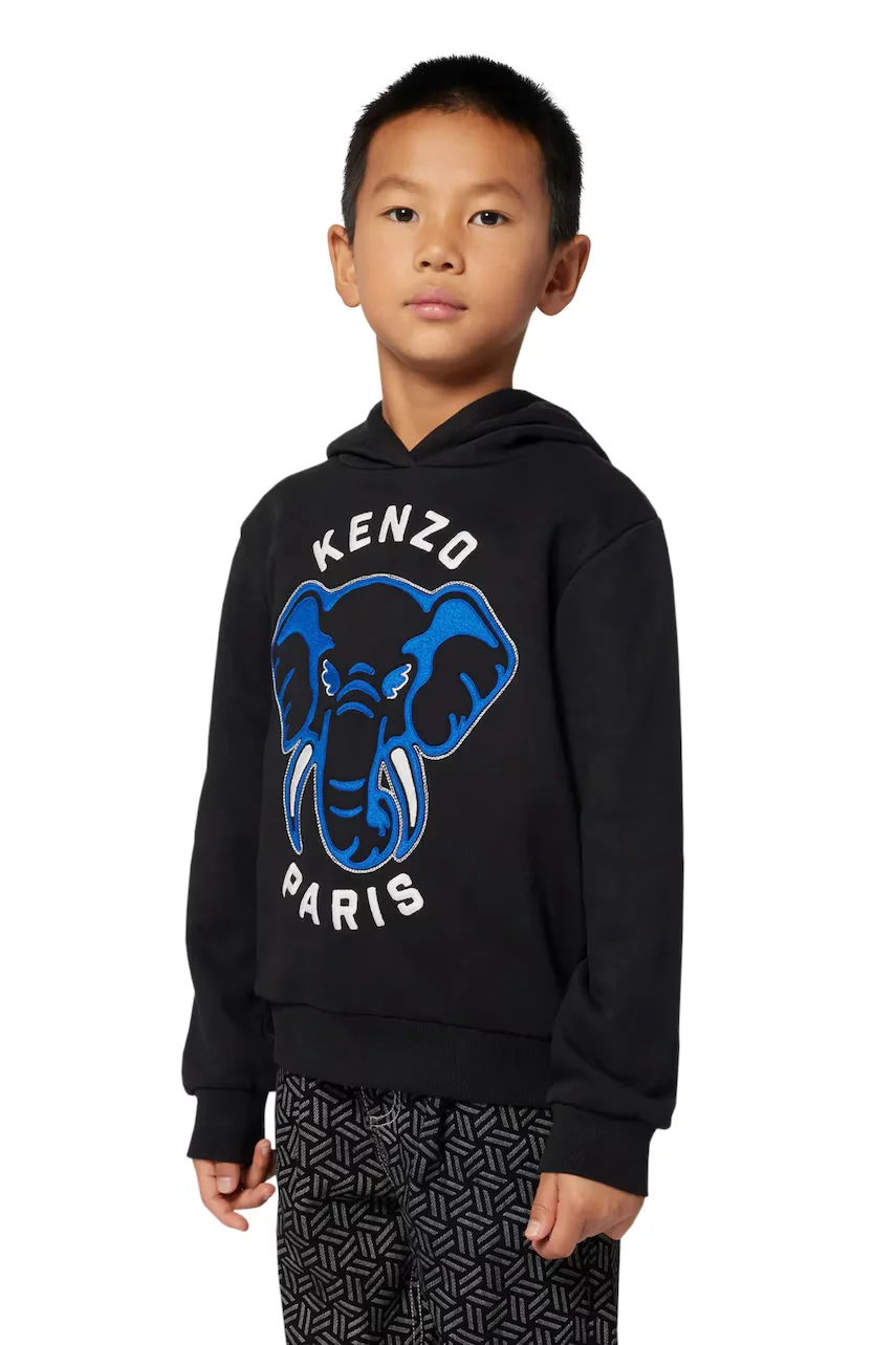 Kenzo Kids Детски памучен суичър
