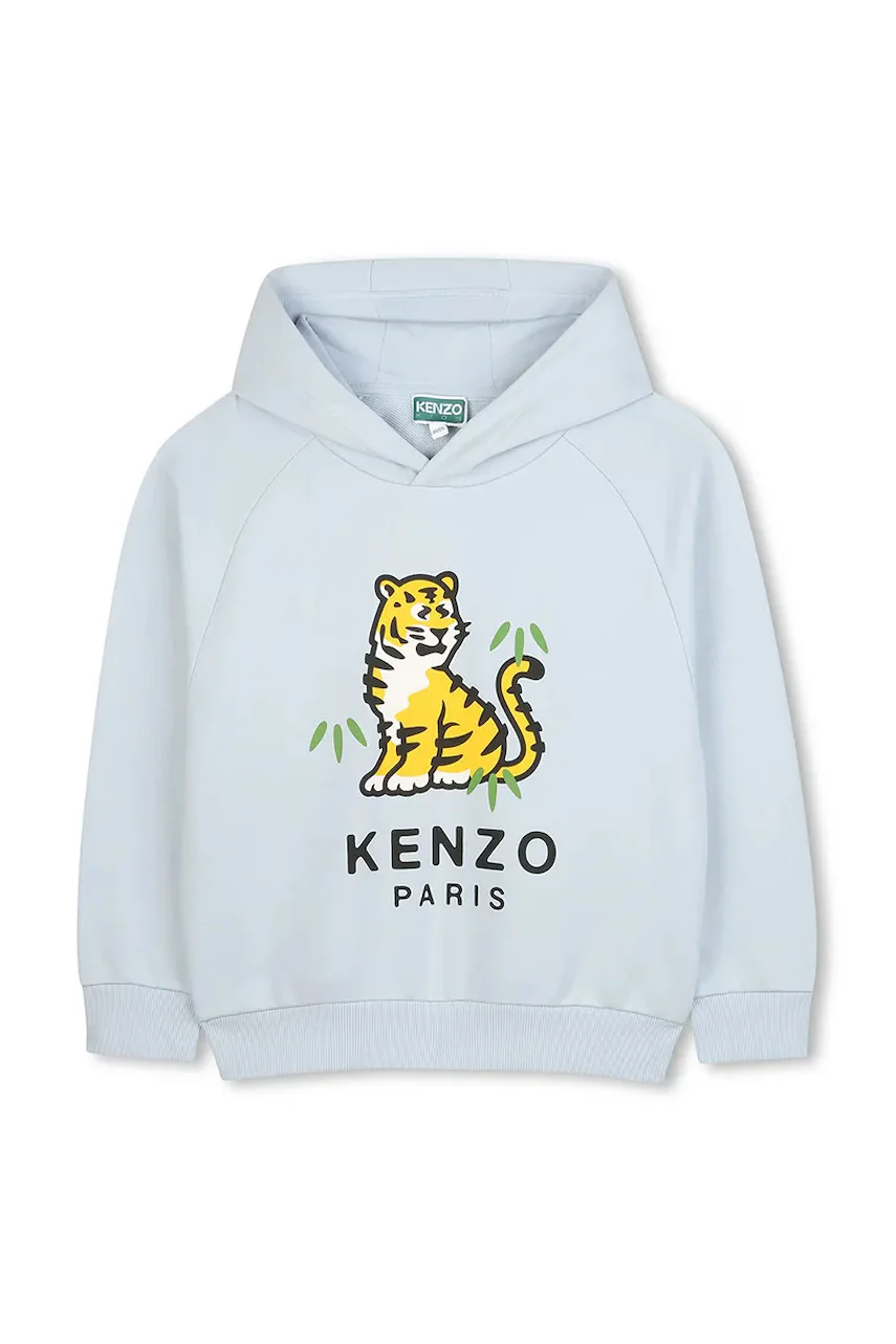 Kenzo Kids Детски памучен суичър