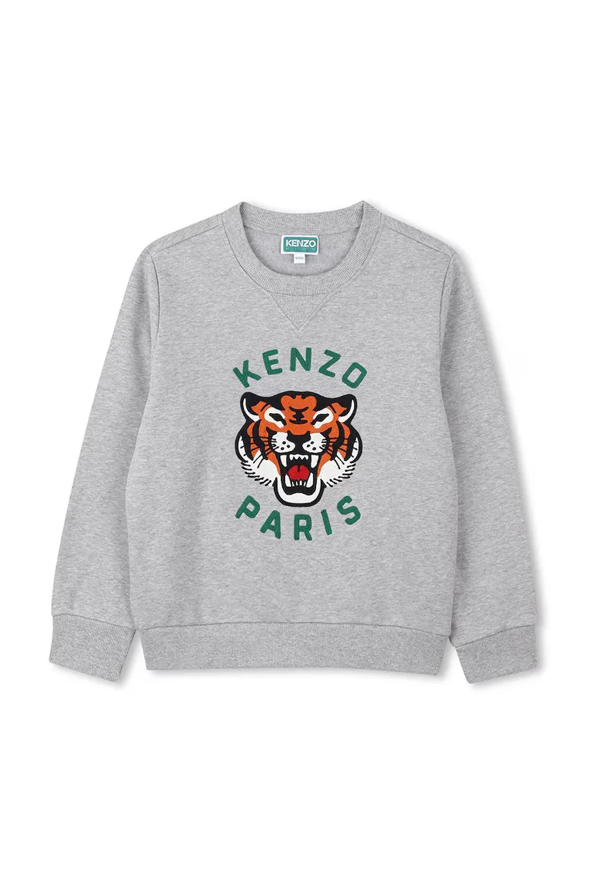 Kenzo Kids Детски памучен суичър
