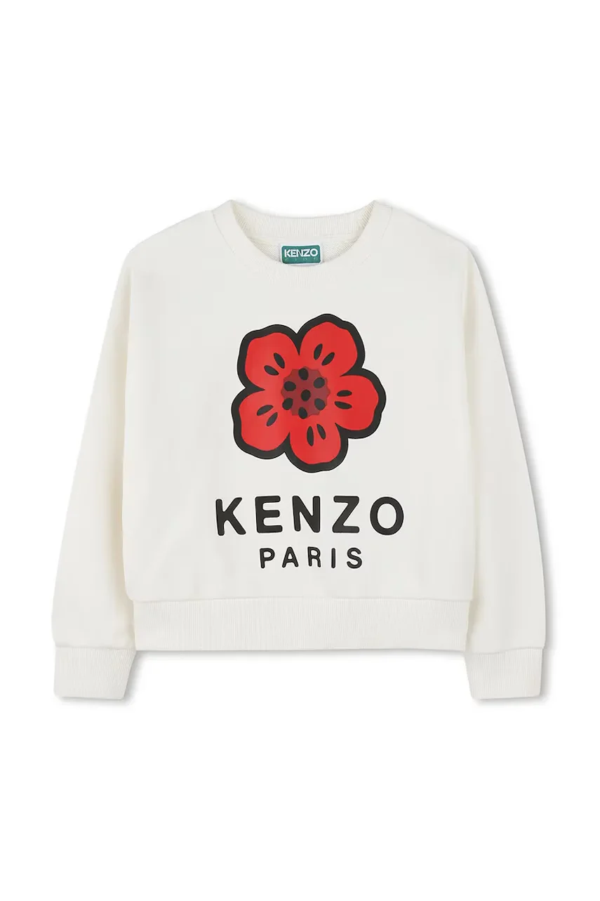 Kenzo Kids Детски памучен суичър