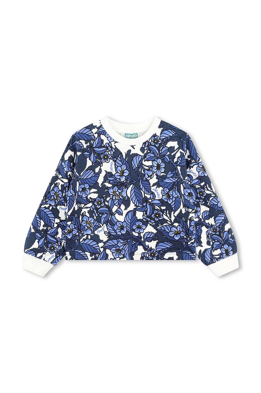 Kenzo Kids Детски памучен суичър