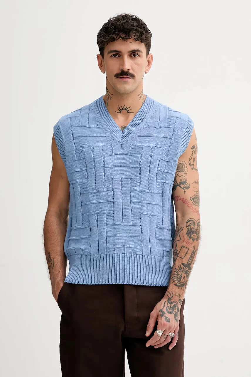 Kenzo Памучен елек Weave