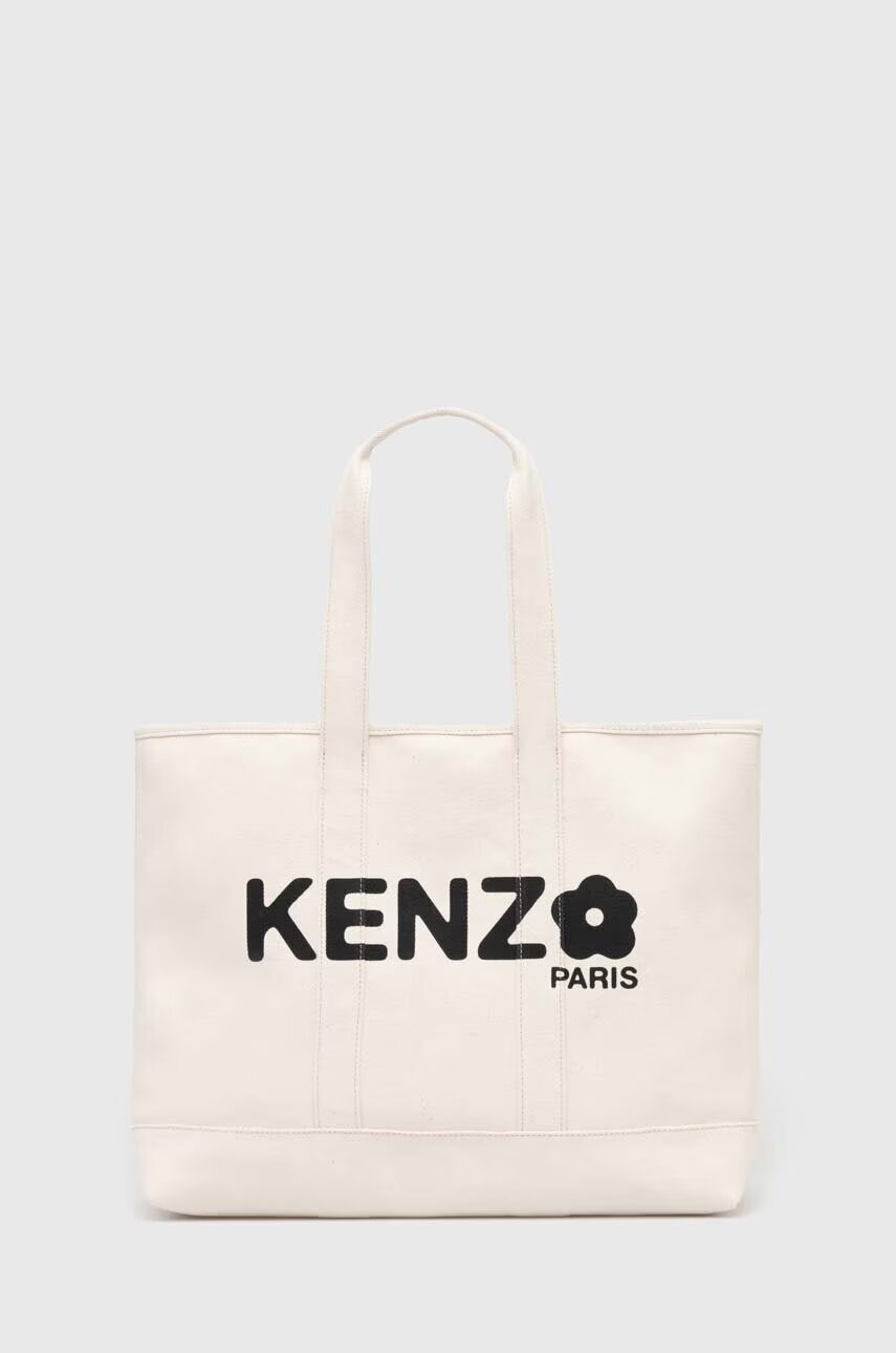 Kenzo Памучна чанта Utility Large Tote Bag