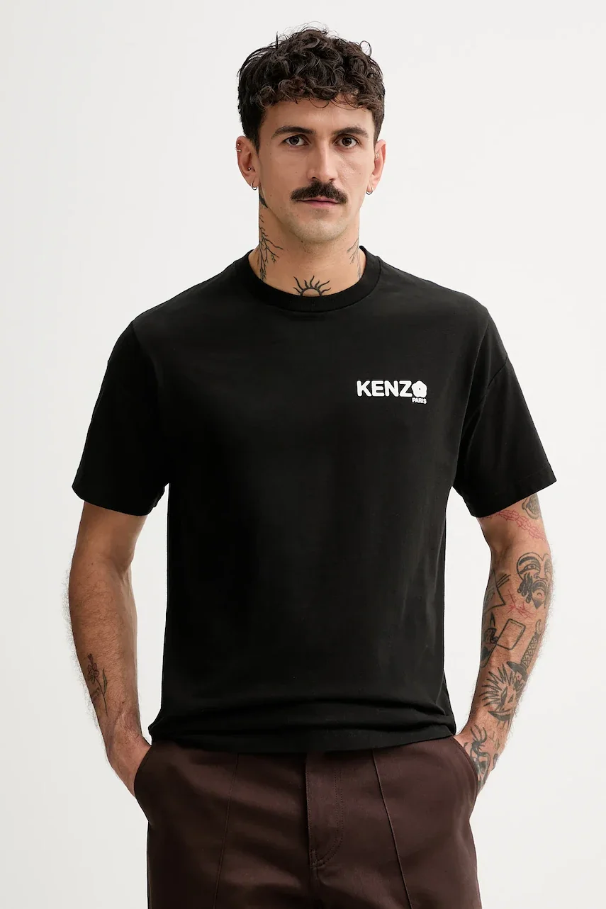 Kenzo Памучна тениска Boke Flower 2.0