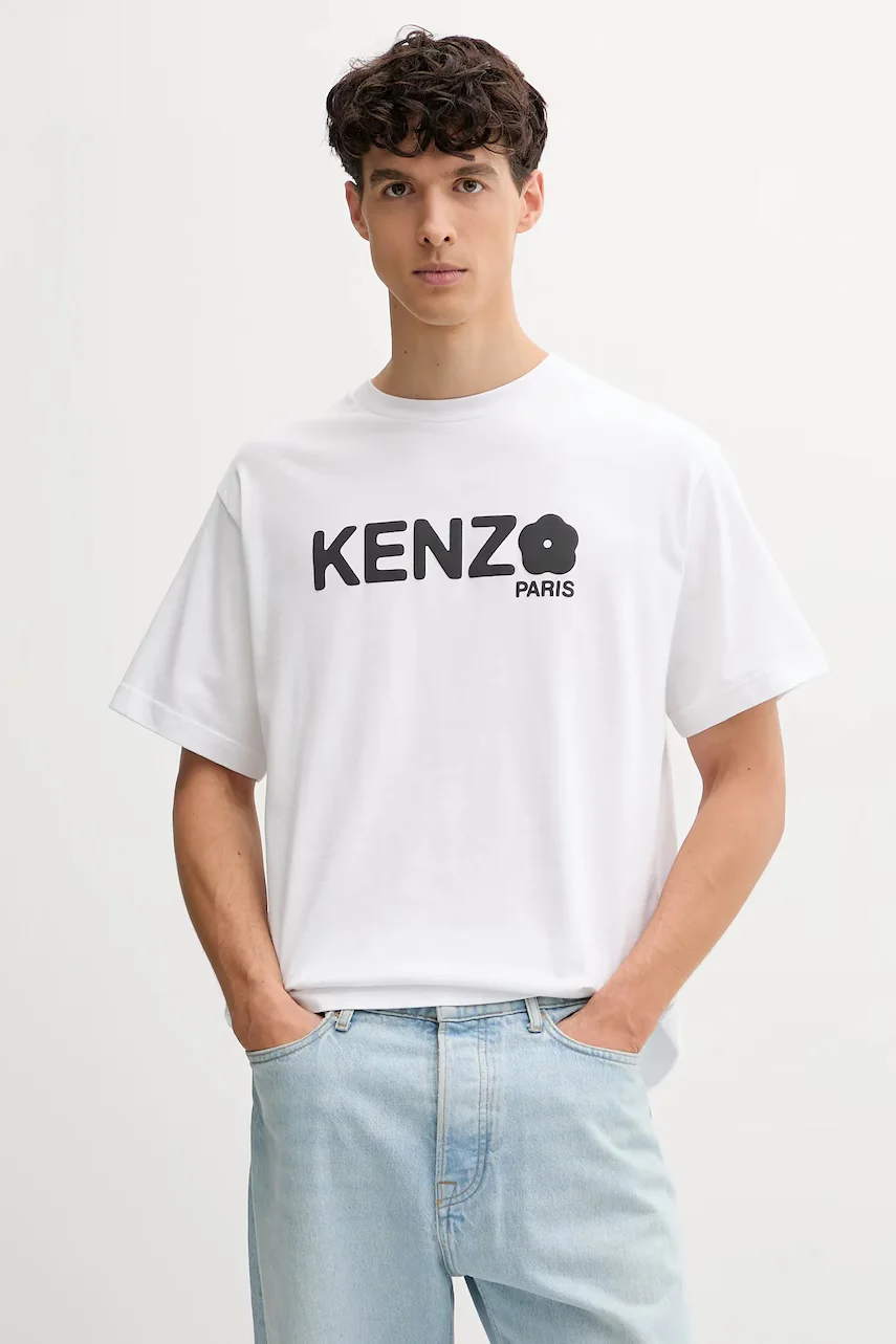 Kenzo Памучна тениска Boke Flower 2.0