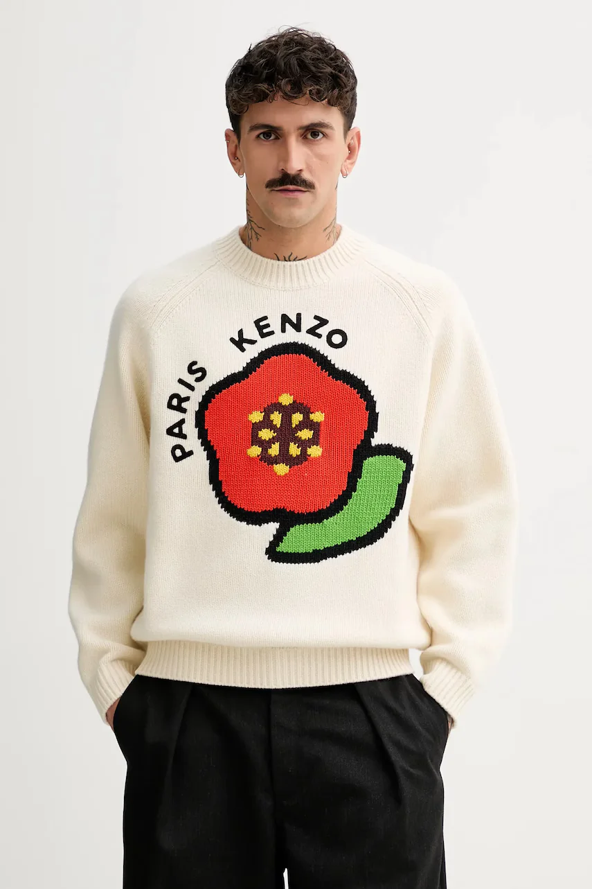 Kenzo Вълнен пуловер Pop