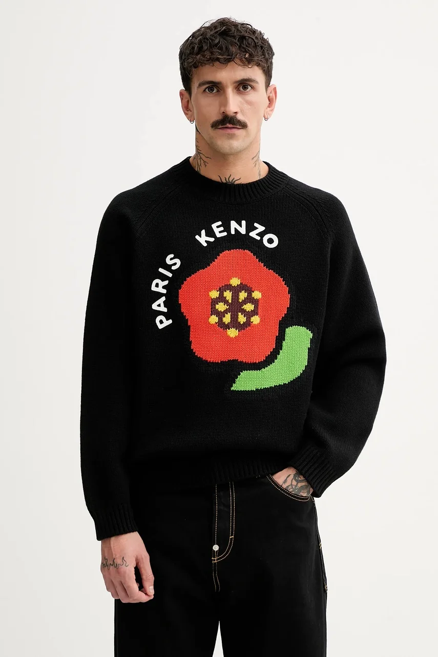 Kenzo Вълнен пуловер Pop