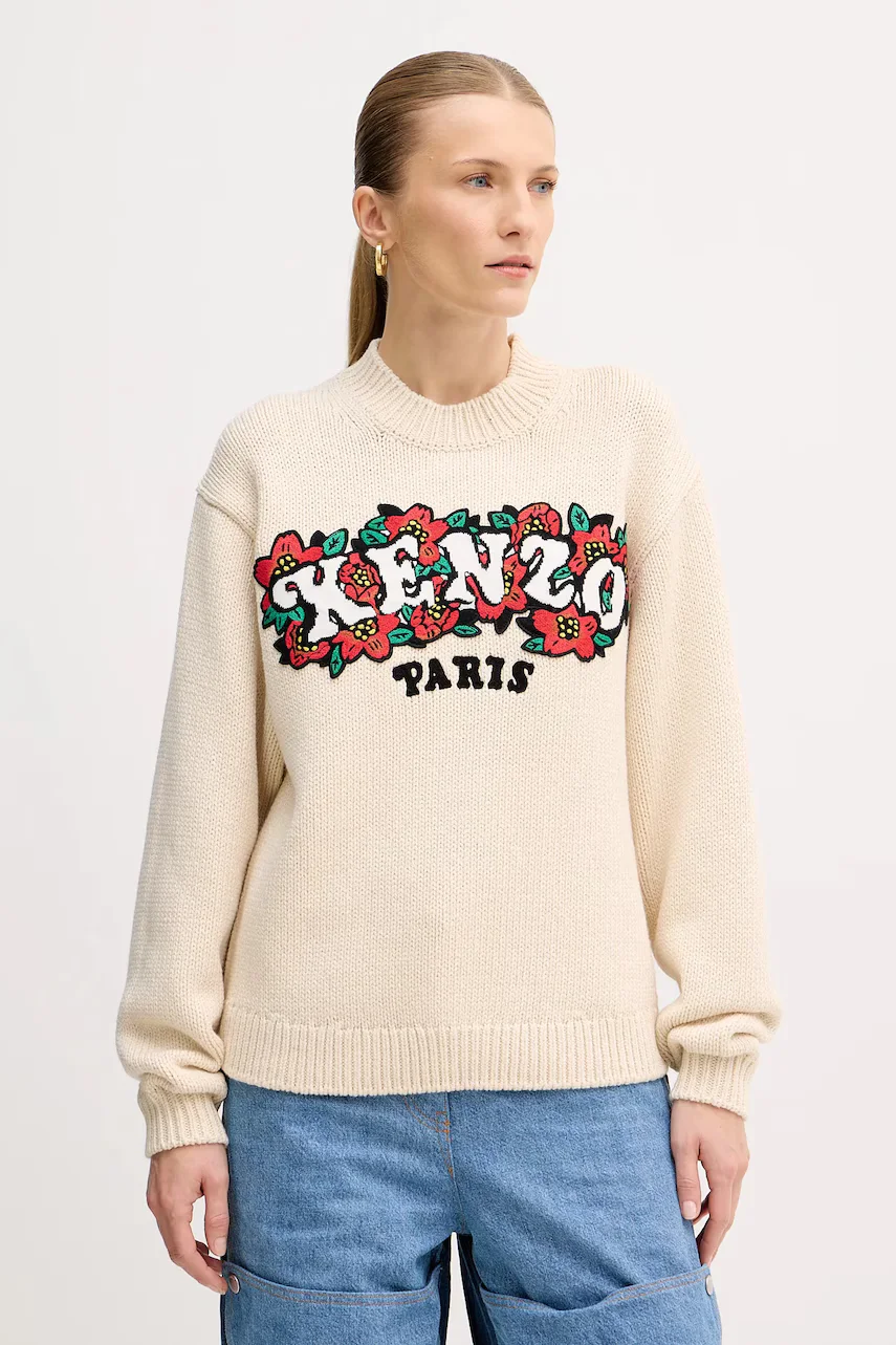 Kenzo Вълнен пуловер x Verdy