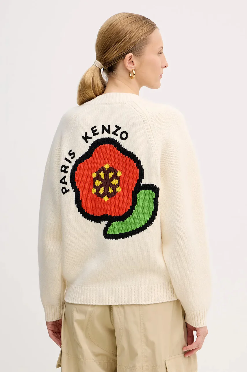 Kenzo Вълнена жилетка Pop