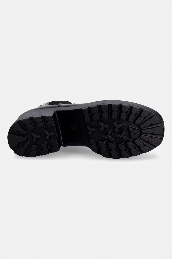 Koi Footwear Боти челси Anise Studded Chelsea Boots в черно с дебел ток Anise Studded Chelsea Boots