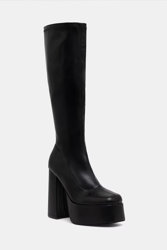 Koi Footwear ботуши под коляното дамски DBP21 черни DBP21