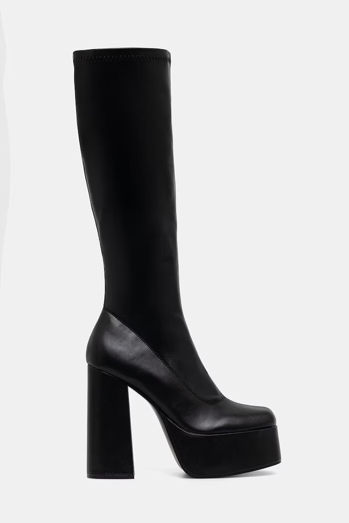 Koi Footwear ботуши под коляното дамски DBP21 черни DBP21