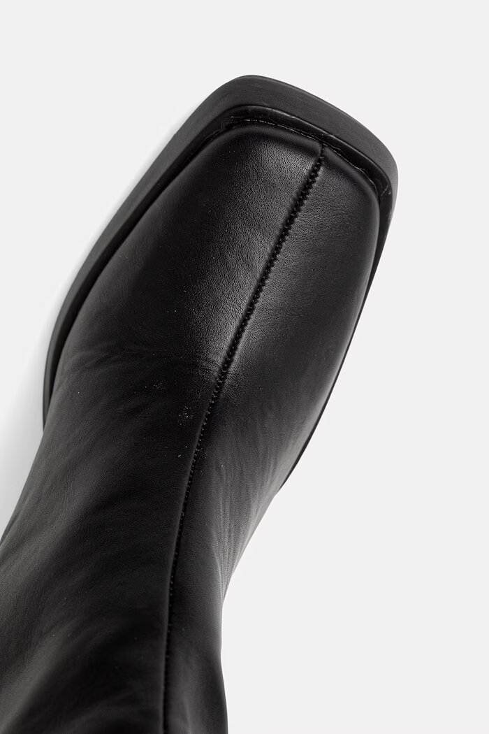 Koi Footwear Ботуши SWB05 KNEE HIGH BOOT в черно с дебел ток SWB05 KNEE HIGH BOOT