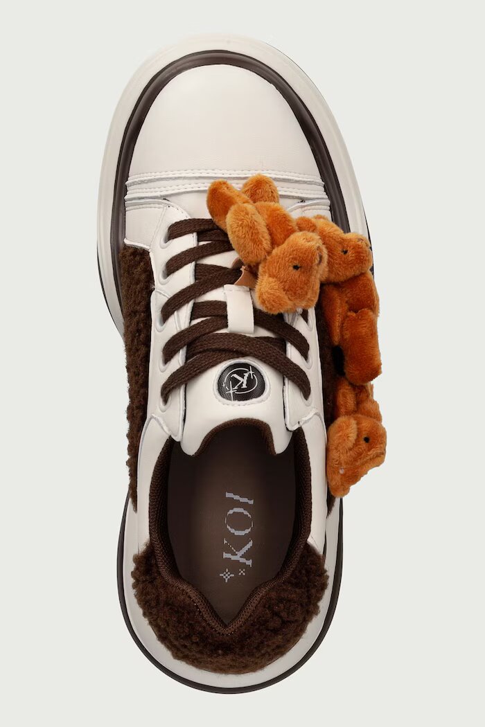Koi Footwear Brown Poco The Teddy маратонки дамски кафяви MT10-Brown