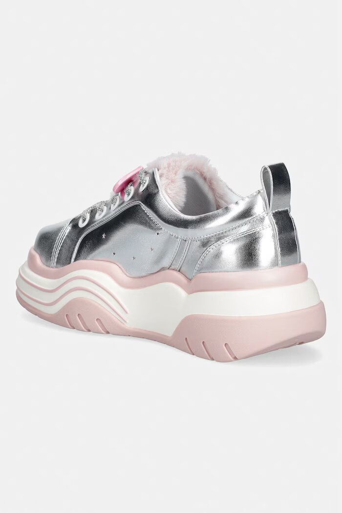 Koi Footwear Girlie Pop Chunky Trainers маратонки дамски сребърни MT08