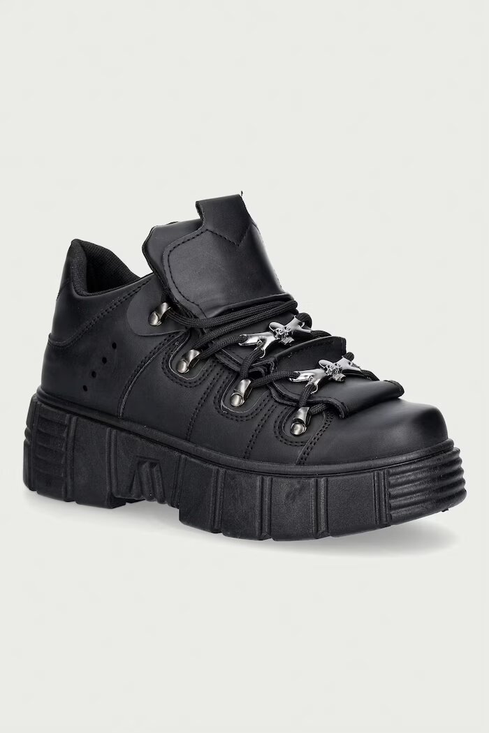 Koi Footwear маратонки дамски черни AC5 Rimo Core Chunky Black Trainers