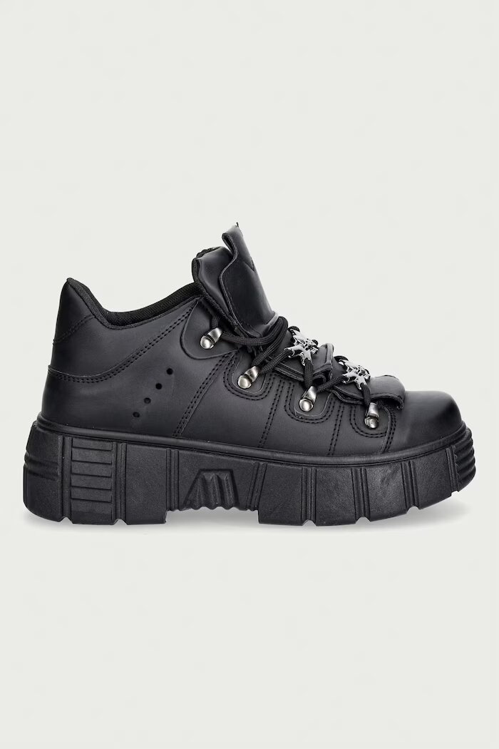 Koi Footwear маратонки дамски черни AC5 Rimo Core Chunky Black Trainers