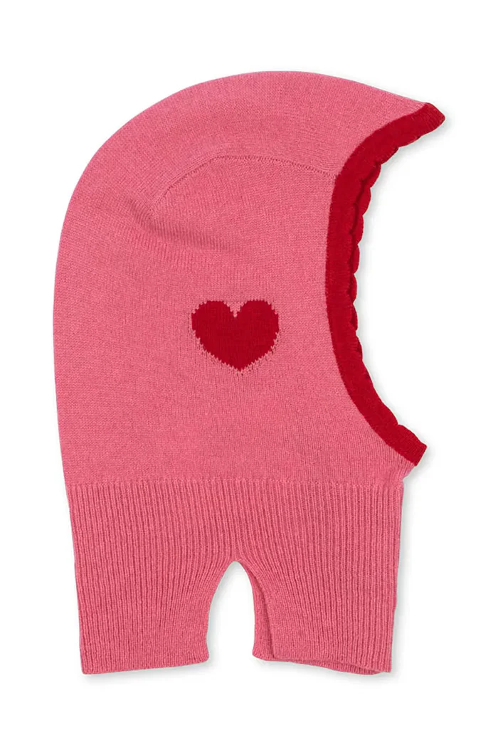 Konges Sløjd Балаклава COLLETTE BALACLAVA в розово KS103459