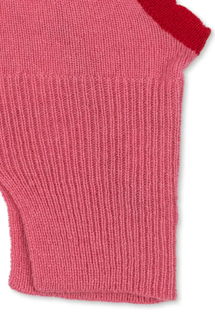 Konges Sløjd Балаклава COLLETTE BALACLAVA в розово KS103459