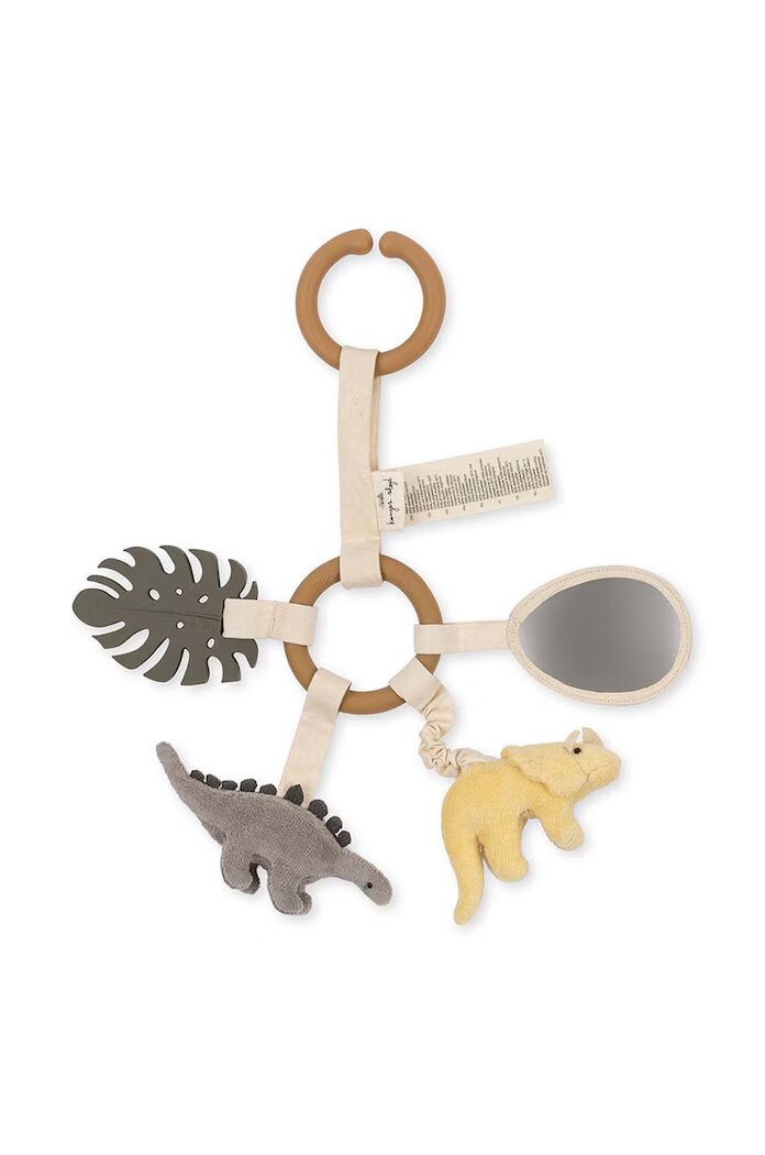 Konges Sløjd Бебешка играчка ACTIVITY RING DINO