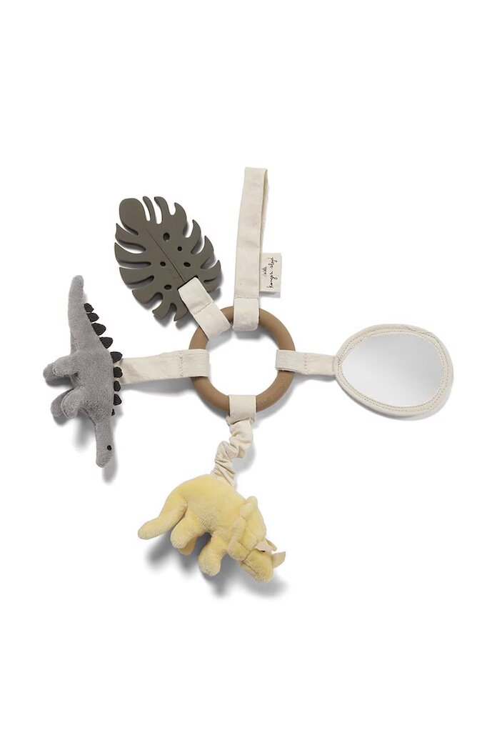 Konges Sløjd Бебешка играчка ACTIVITY RING DINO