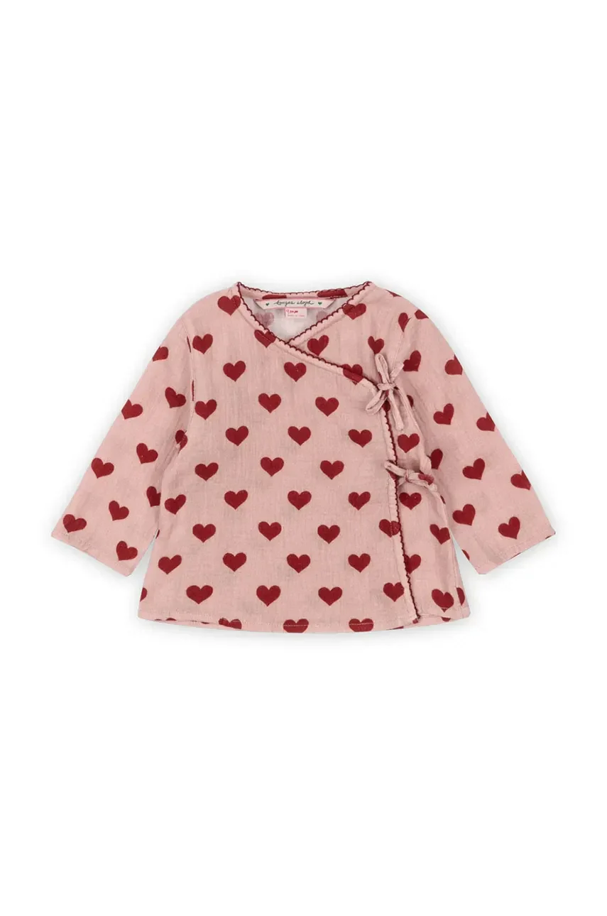 Konges Sløjd Бебешка памучна блуза COCO BLOUSE GOTS