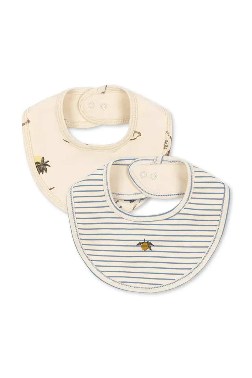 Konges Sløjd Бебешки лигавник BASIC 2 PACK BIB (2 броя)