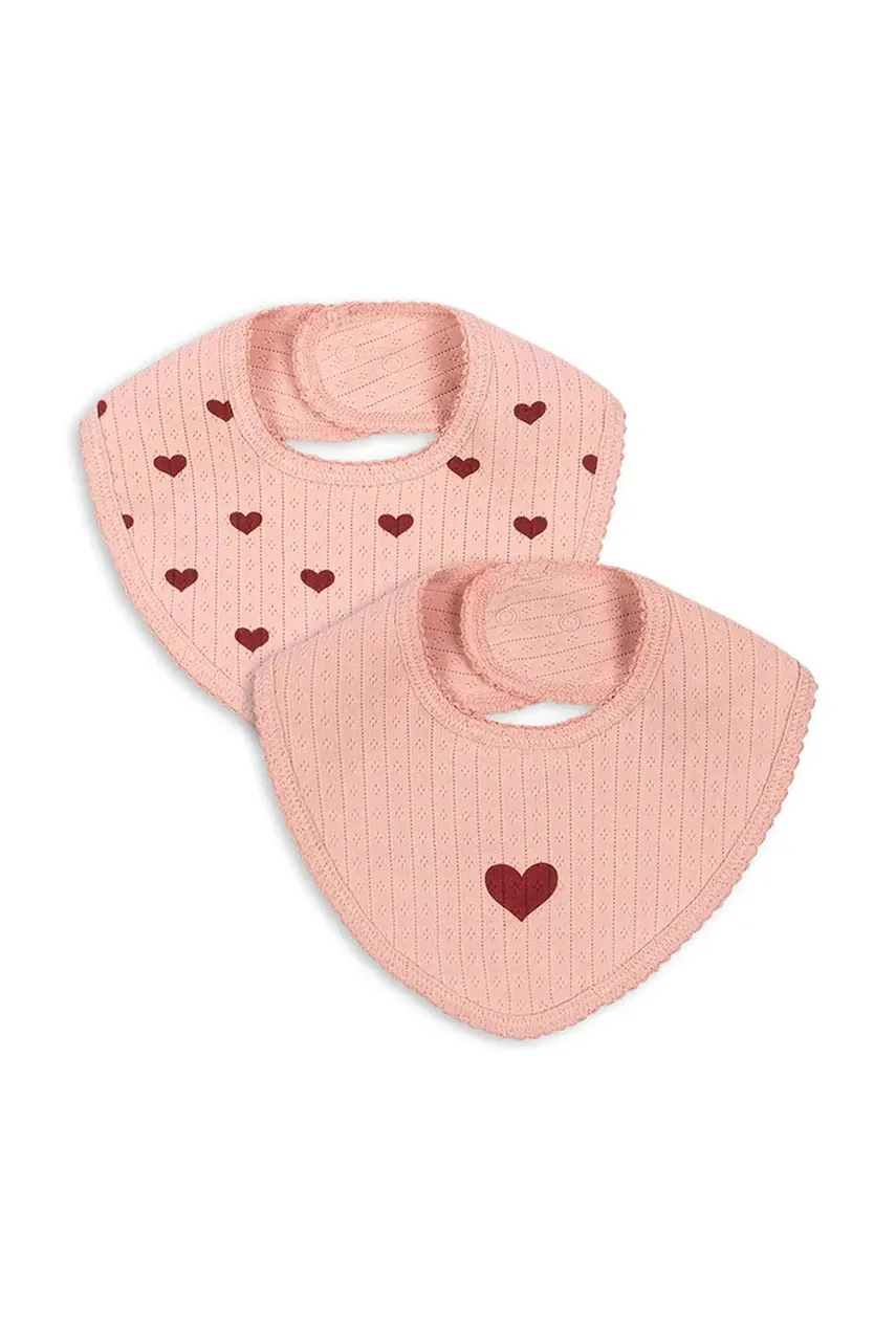 Konges Sløjd Бебешки лигавник MINNIE 2 PACK BIB (2 броя)