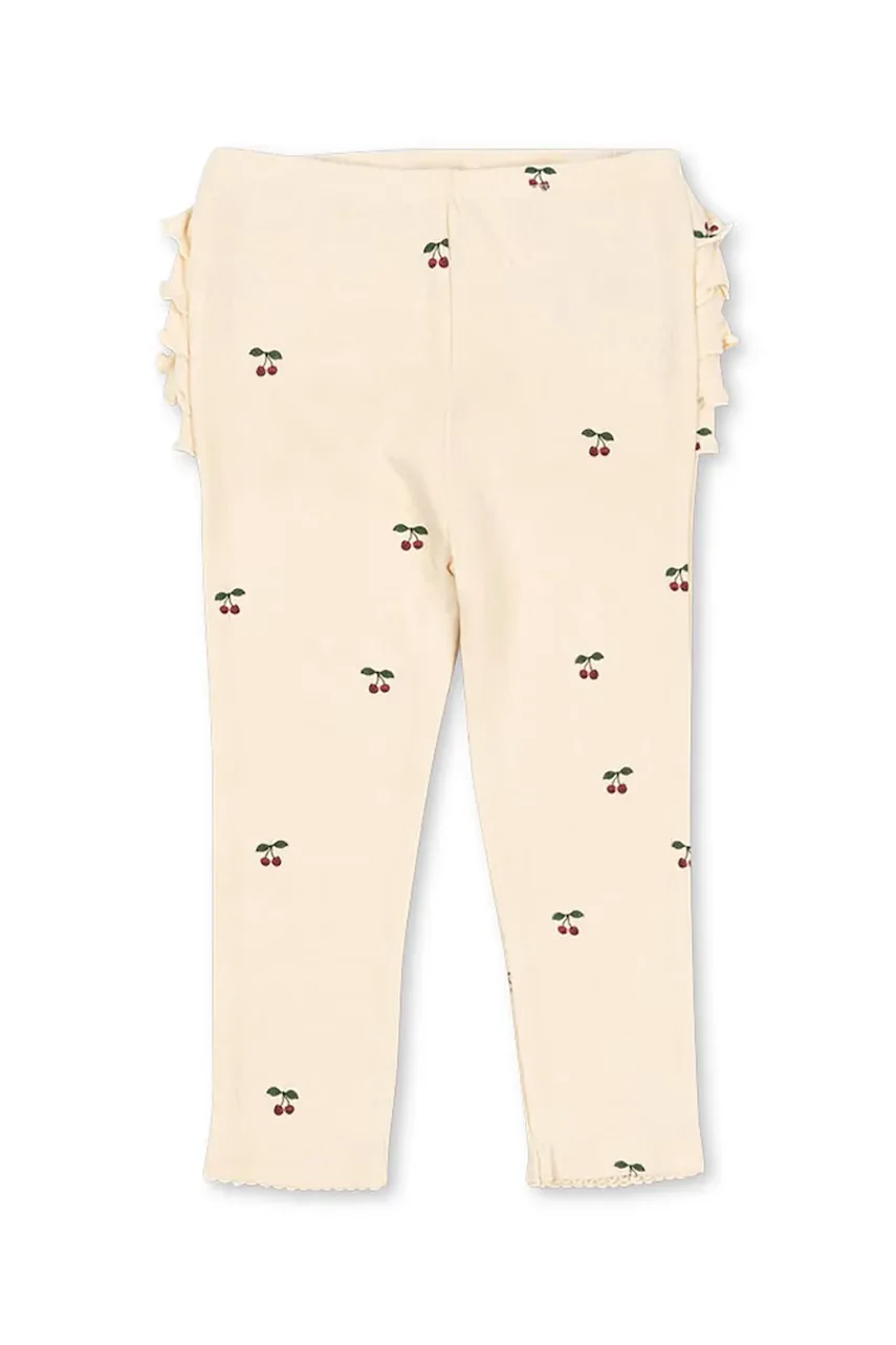 Konges Sløjd Бебешки памучен клин SUI FRILL PANTS GOTS