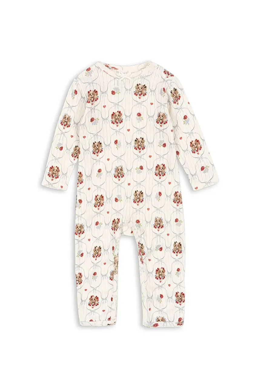 Konges Sløjd Бебешки памучни ританки MINNIE ONESIE GOTS