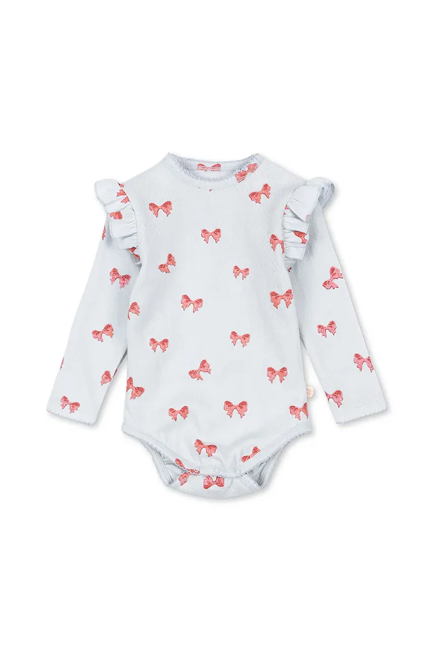 Konges Sløjd Бебешко боди от памук SUI FRILL BODY GOTS