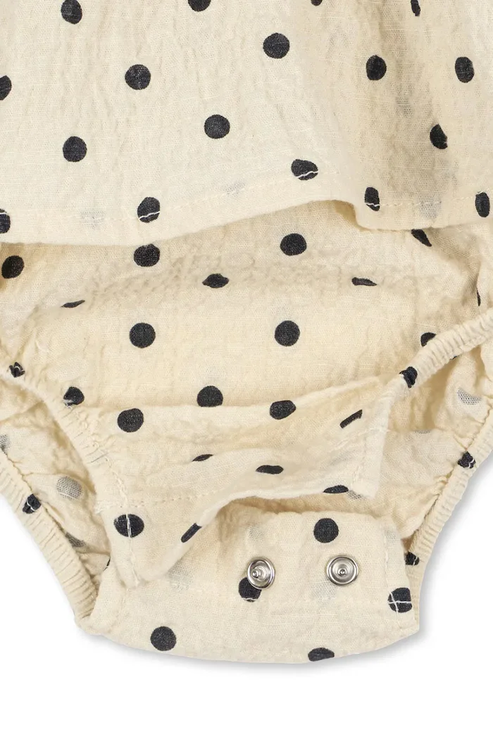 Konges Sløjd боди за деца ELIN ROMPER GOTS бяло KS105981