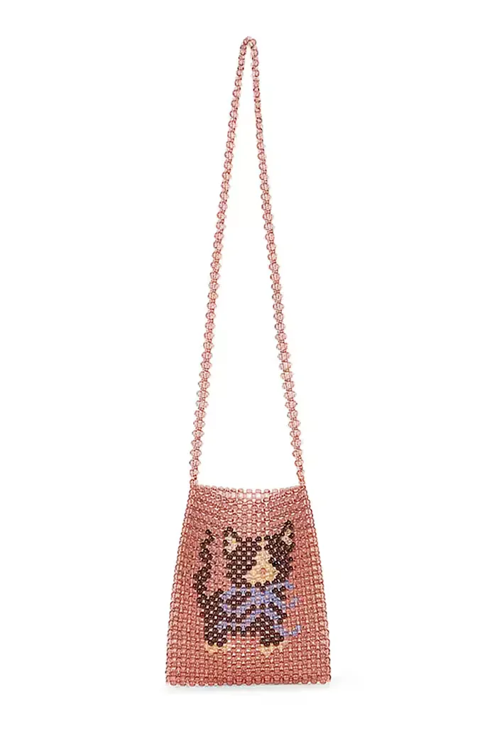 Konges Sløjd чанта crossbody за деца KITTY PERLA CROSS BODY BAG розова KS106086