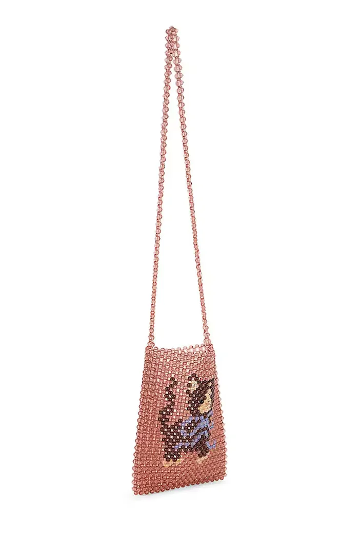 Konges Sløjd чанта crossbody за деца KITTY PERLA CROSS BODY BAG розова KS106086