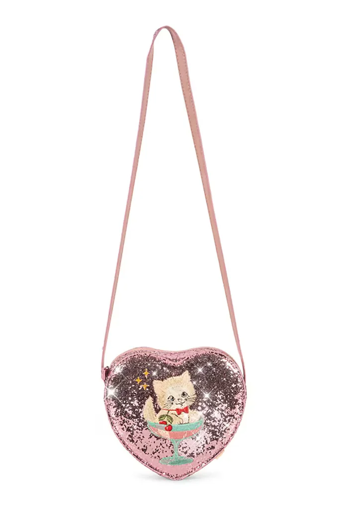 Konges Sløjd чанта crossbody за деца TUT SHOULDER BAG розова KS106630