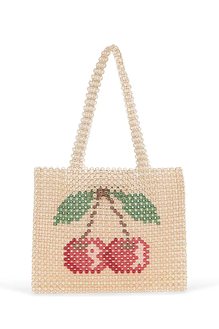 Konges Sløjd чанта за деца CHERRY PERLA HAND BAG бежова KS105944
