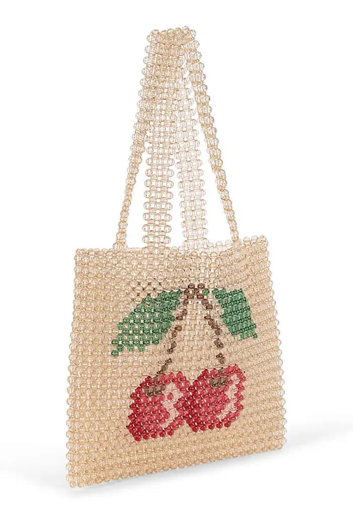 Konges Sløjd чанта за деца CHERRY PERLA HAND BAG бежова KS105944