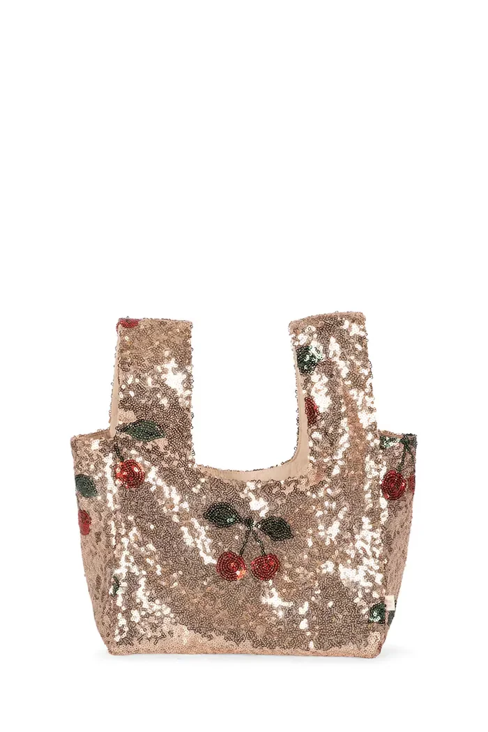 Konges Sløjd чанта за деца STARLA SEQUIN TOTE BAG злато KS106259