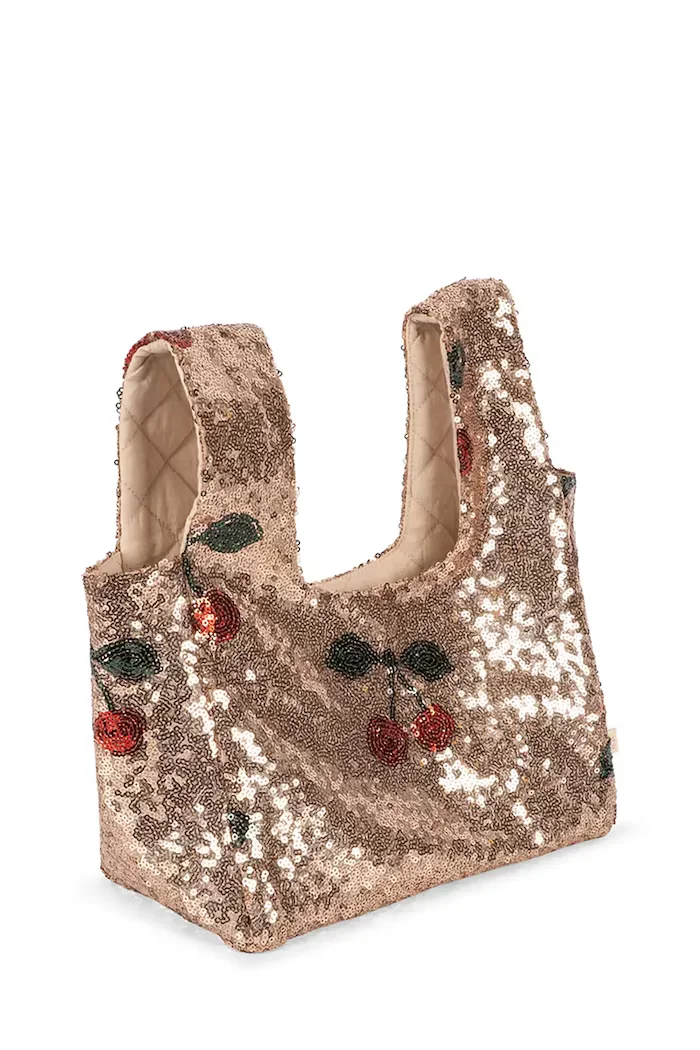 Konges Sløjd чанта за деца STARLA SEQUIN TOTE BAG злато KS106259