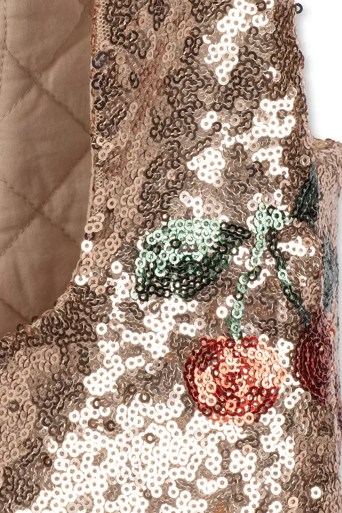 Konges Sløjd чанта за деца STARLA SEQUIN TOTE BAG злато KS106259
