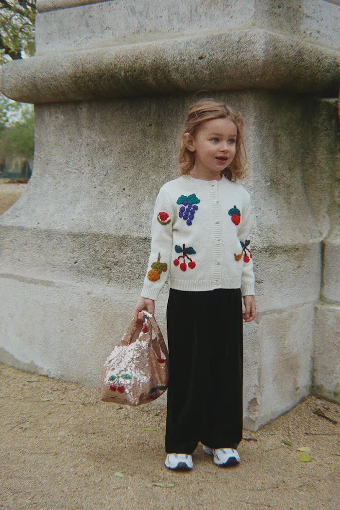 Konges Sløjd чанта за деца STARLA SEQUIN TOTE BAG злато KS106259