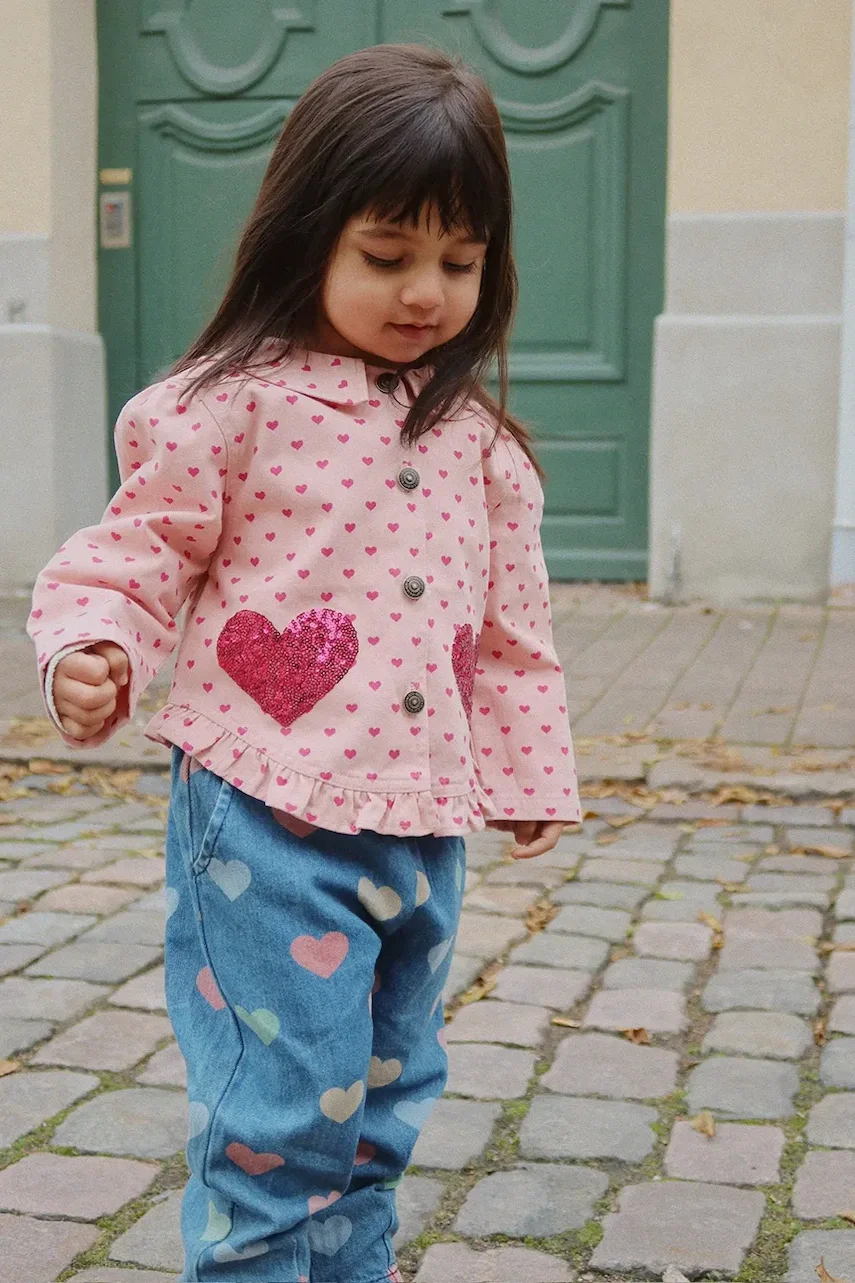Konges Sløjd Дънки MAGOT FRILL PANTS GOTS