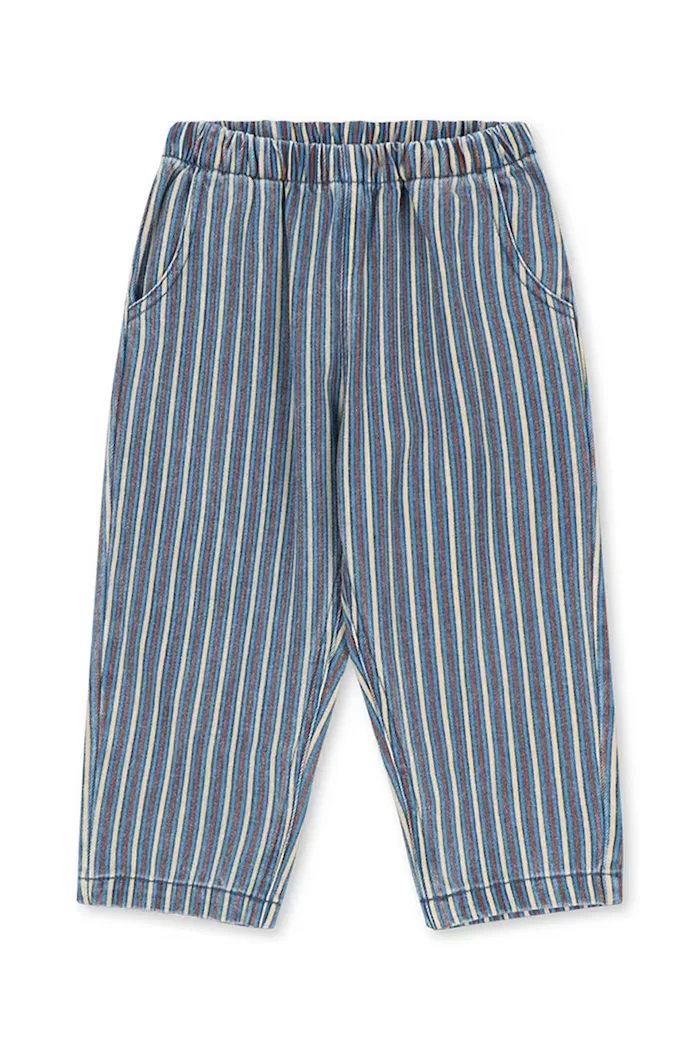 Konges Sløjd дънки straight за деца MAGOT PANTS GOTS сини KS106133