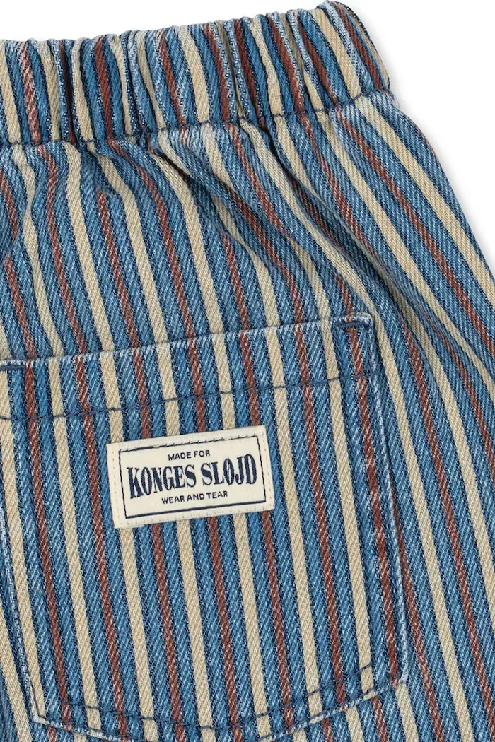 Konges Sløjd дънки straight за деца MAGOT PANTS GOTS сини KS106133