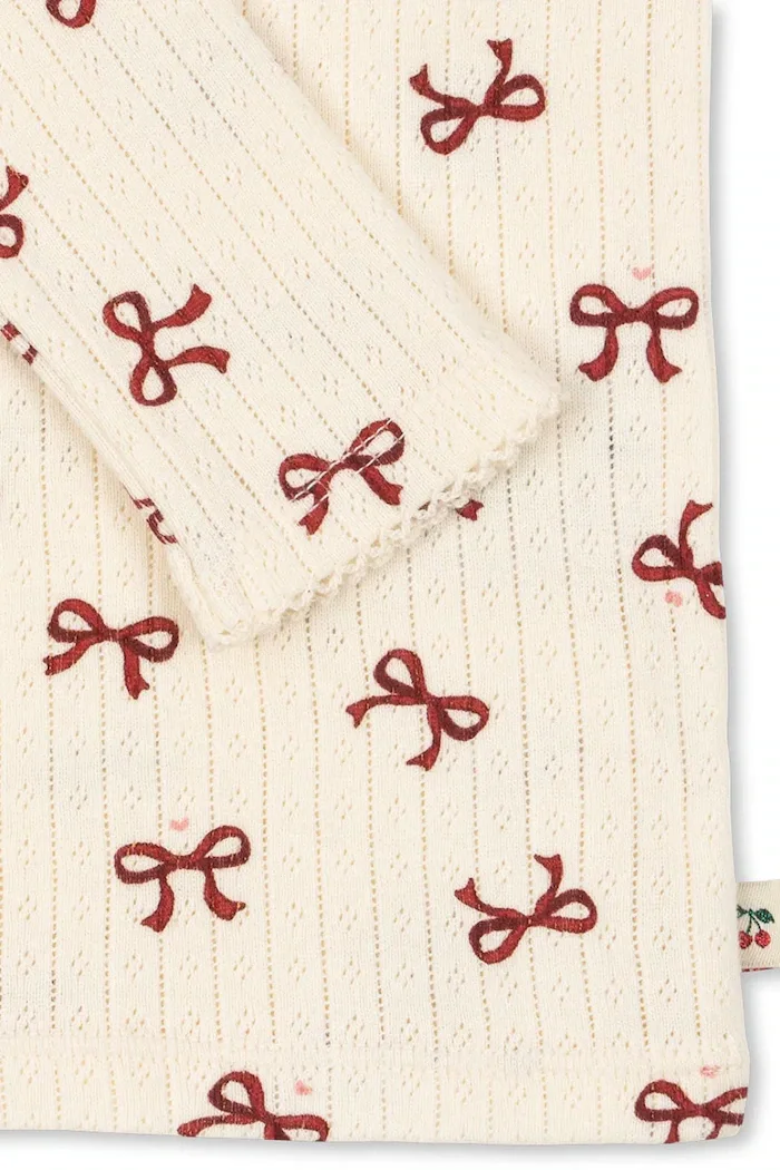 Konges Sløjd Детска блуза с дълги ръкави MINNIE BLOUSE GOTS в бежово KS104372