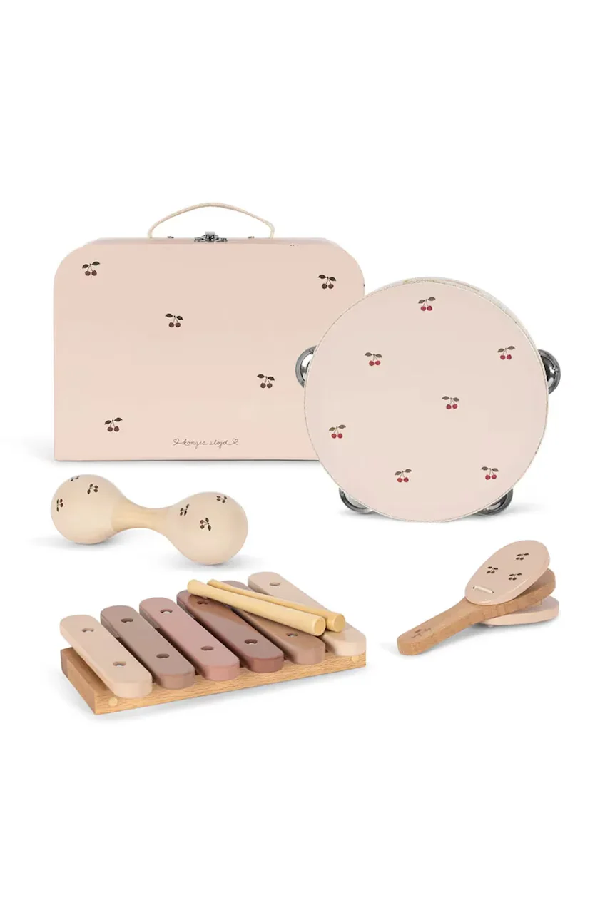 Konges Sløjd Детска играчка MUSIC SET CHERRY GLOSSY FSC