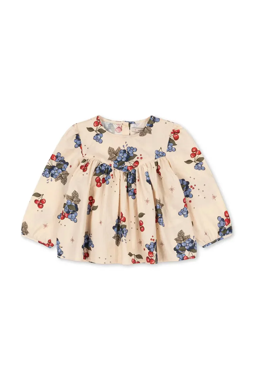 Konges Sløjd Детска памучна блуза AVI LS BLOUSE GOTS