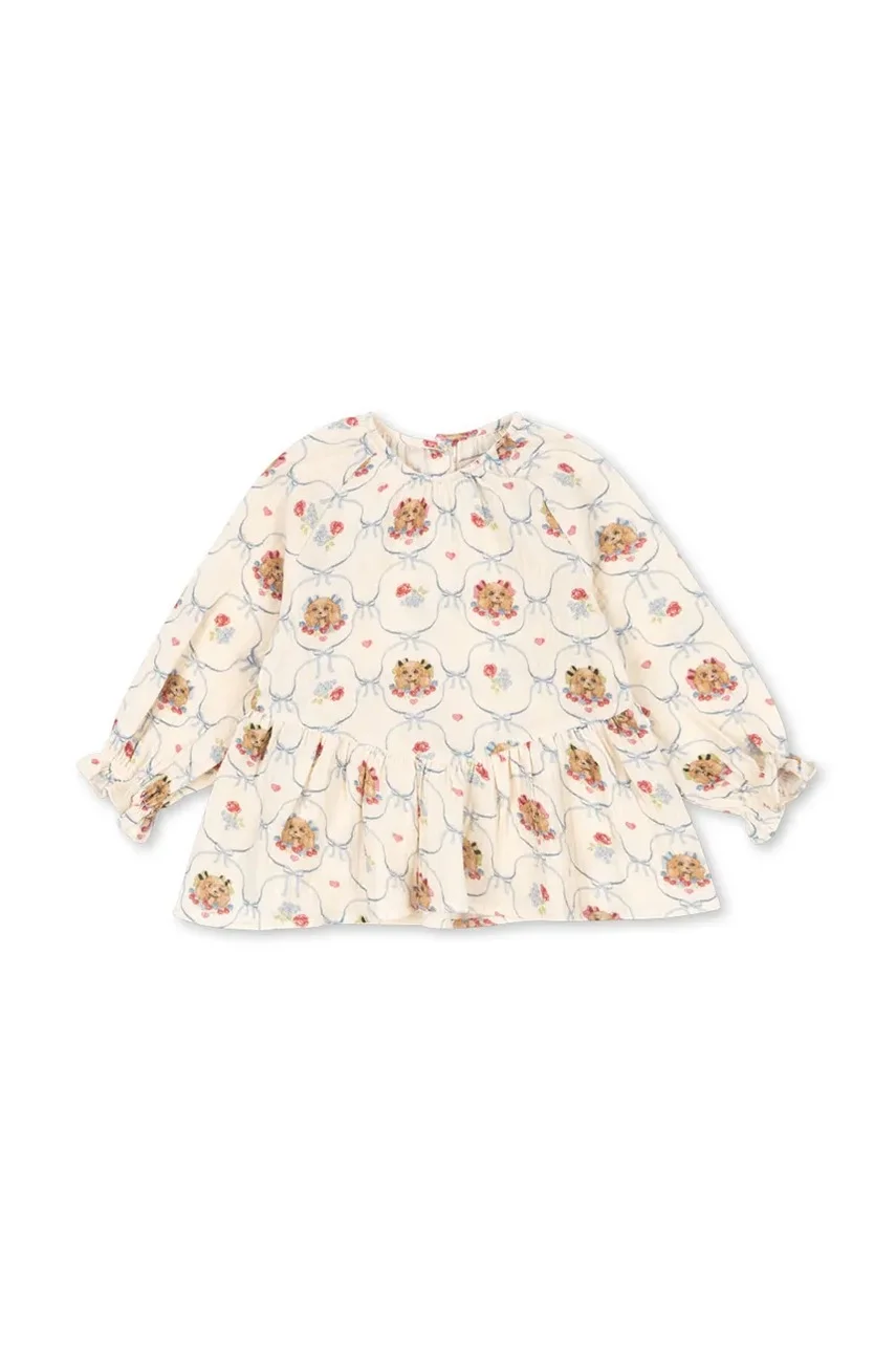 Konges Sløjd Детска памучна блуза COCO BLOUSE GOTS